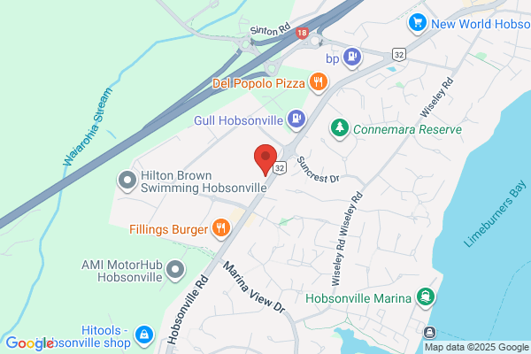 Map for Tiny Voices Hobsonville