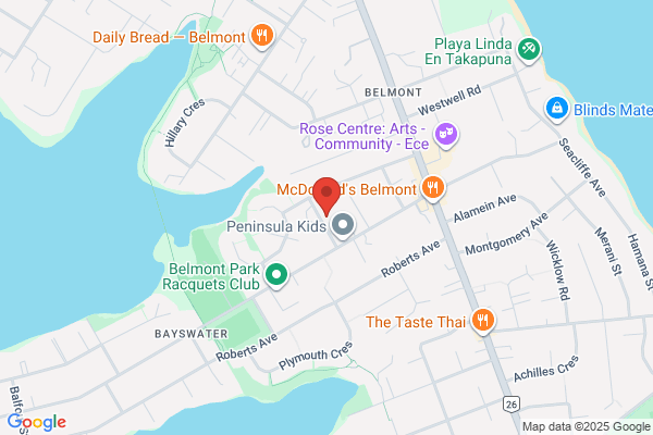 Map for The Haven Early Learning - Belmont