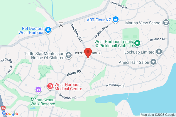 Map for West Harbour Christian Kindergarten