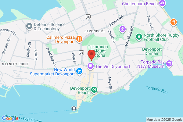 Map for Takarunga Playcentre