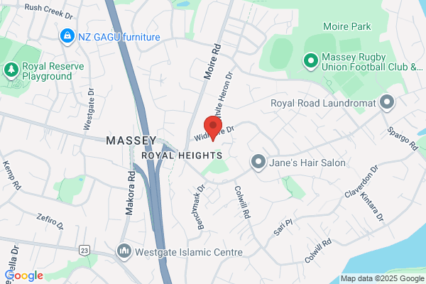 Map for Little Royals Montessori Preschool