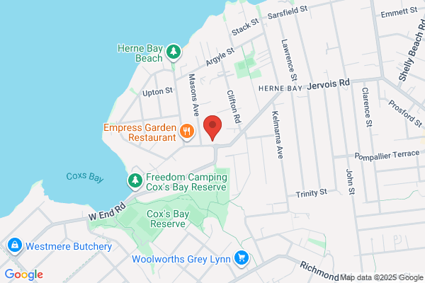 Map for Herne Bay Playcentre