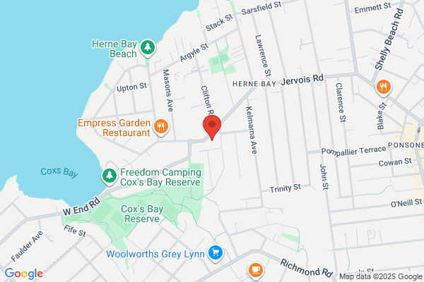 Map for Pascals Herne Bay