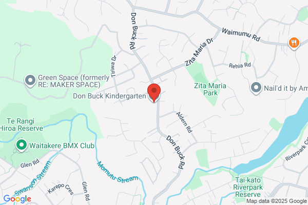 Map for Don Buck Kindergarten