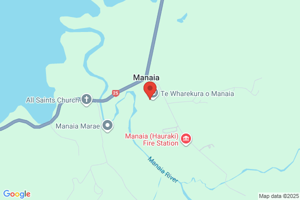 Map for Te Pūtahitanga o te Rukenga o Ngā Wai