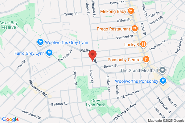 Map for Ponsonby Montessori Kindergarten II