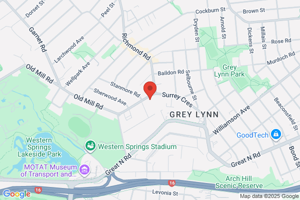 Map for Lollipops Grey Lynn