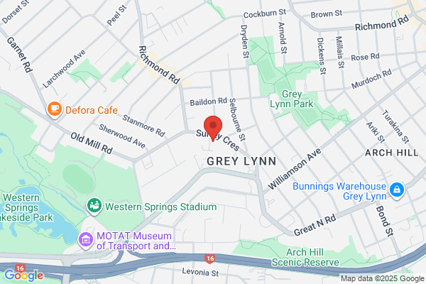 Map for Grey Lynn Montessori by Busy Bees