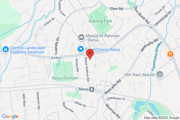 Map for Ranui Playcentre