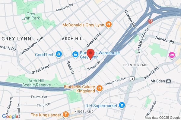 Map for Grey Lynn Kindergarten