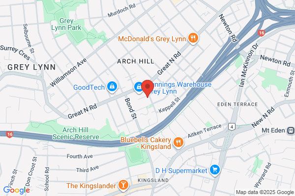 Map for Kindercare Learning Centres - Grey Lynn