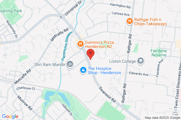 Map for Rainbow Bears Preschool