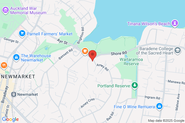 Map for Newmarket Playcentre