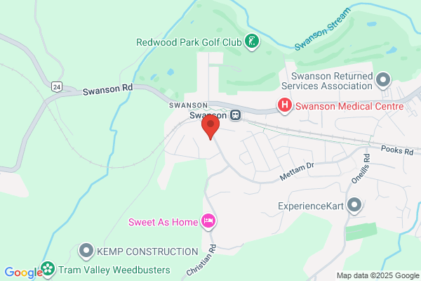 Map for Swanson Playcentre