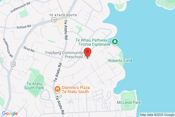 Map for Freyberg Community Pre-School