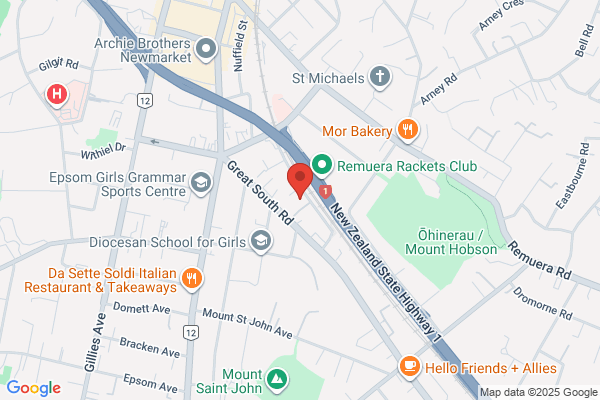 Map for Epsom Montessori House