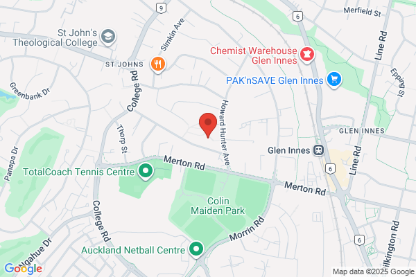 Map for St Johns Kindergarten