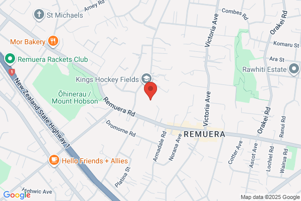 Map for King's School - Early Learning Centre