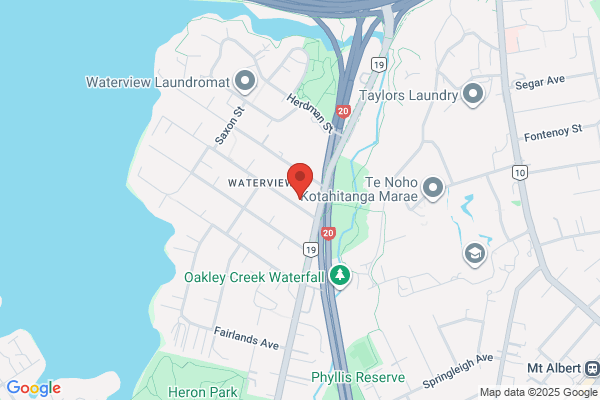 Map for The Rumpus Room Waterview