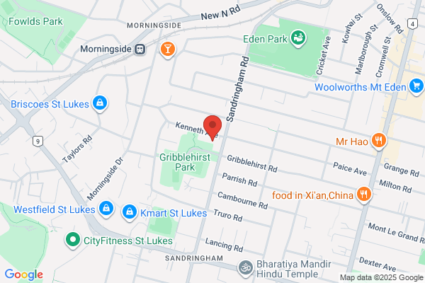 Map for Sandringham Kindergarten