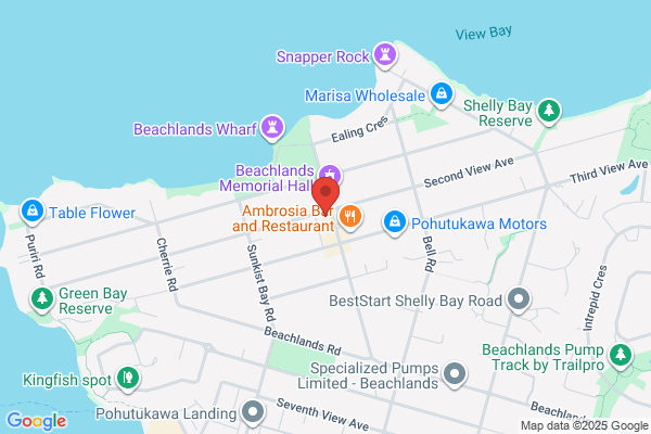 Map for Pohutukawa Kidz