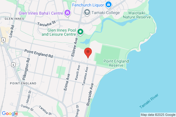 Map for Pt England Kindergarten