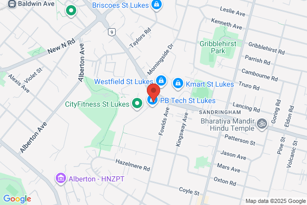 Map for Molly's Preschool