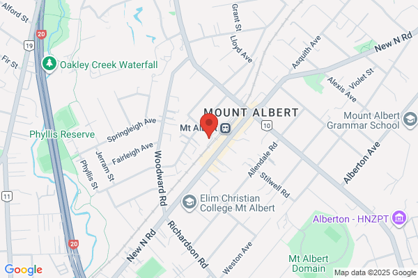 Map for Red Kite Preschool Mt Albert