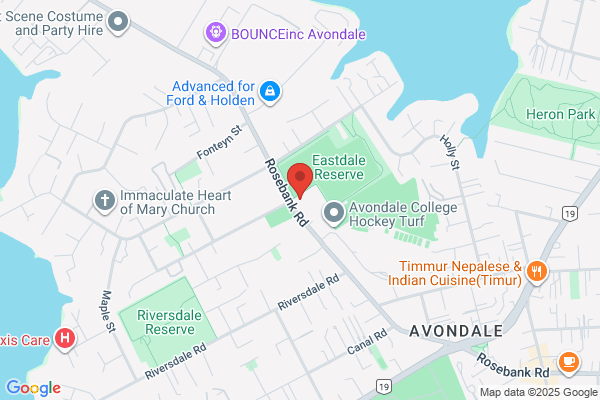 Map for Rosebank Early Childhood Centre - Aoga Amata