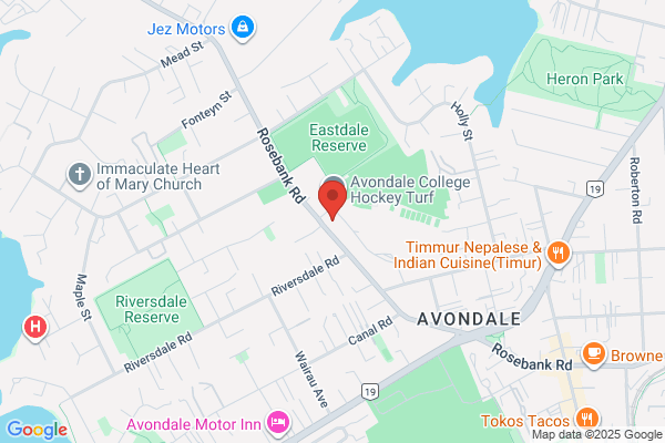 Map for Avondale Kindergarten