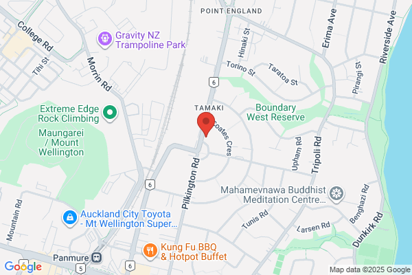 Map for Cozy Corner Educare