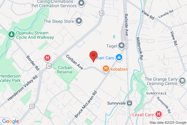 Map for The Vines Early Learning