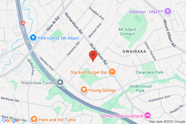 Map for Owairaka Kindergarten