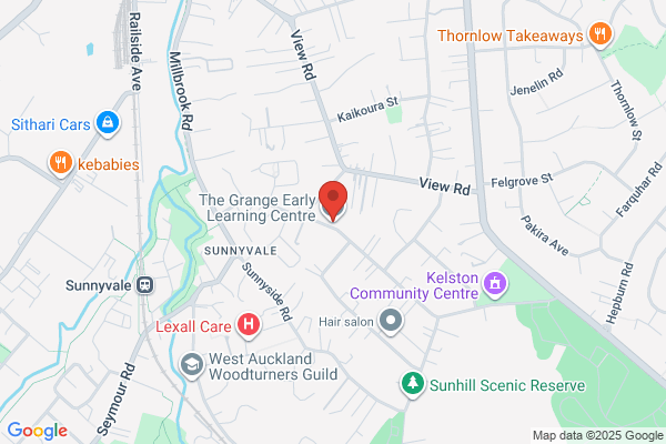 Map for The Grange Early Learning Centre