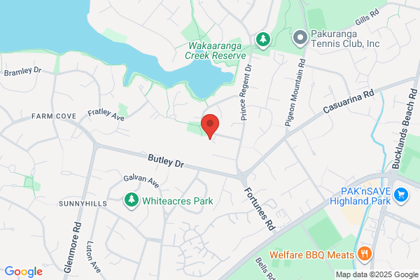 Map for Farm Cove Kindergarten