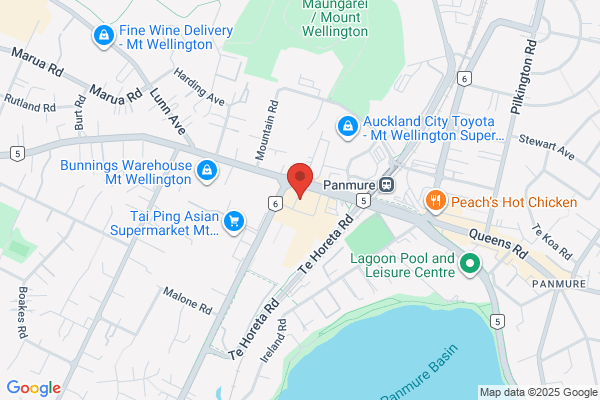 Map for Mighty Minds Educare Mt Wellington