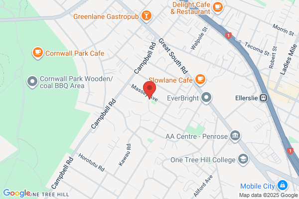 Map for One Tree Hill Community Kindergarten