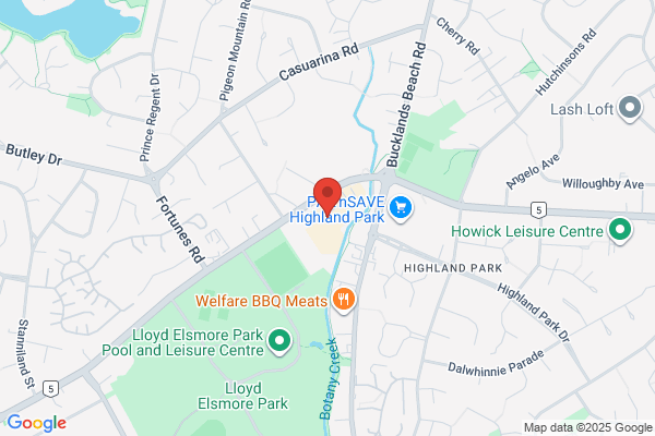 Map for Go Bananas Childcare Highland Park