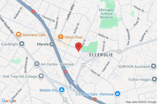 Map for Natural Steps Early Childhood Centre (Ellerslie Village)