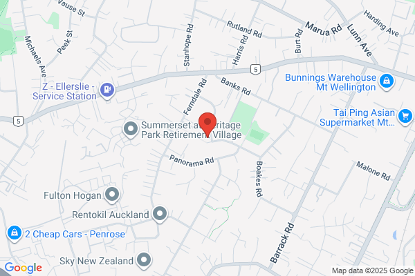 Map for Busy Bees Mount Wellington