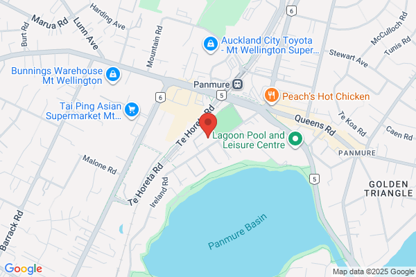 Map for Little Earth Montessori Panmure