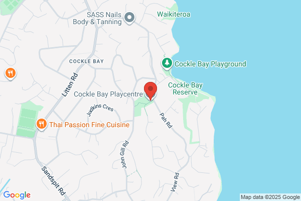 Map for Cockle Bay Playcentre