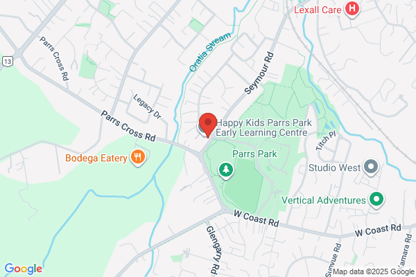 Map for Happy Kids Parrs Park Early Learning Centre