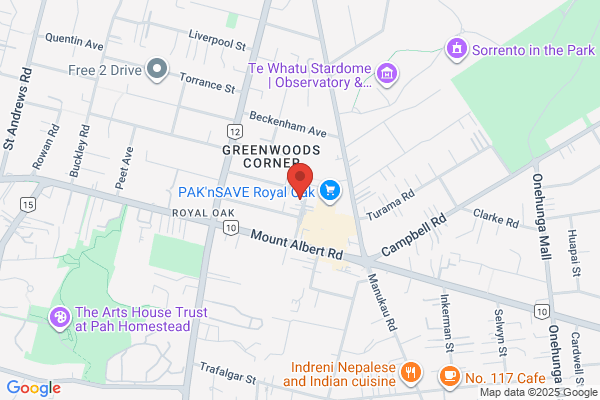 Map for Royal Oak Childcare Centre