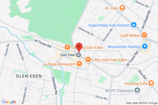 Map for Glen Eden Kindergarten