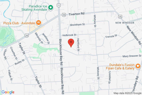 Map for Glenavon Kindergarten