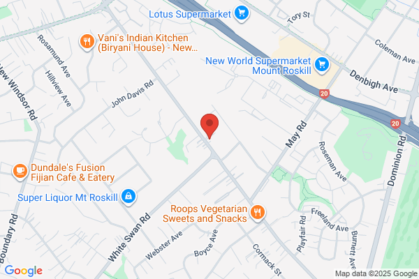 Map for Adventureland Early Learning Centre - Mt Roskill