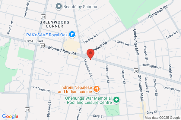 Map for Kiwi Supertots Learning Centre Royal Oak