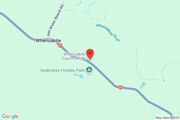 Map for Whenuakite Country Kids