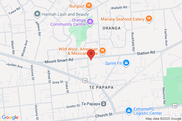 Map for Te Papapa Preschool